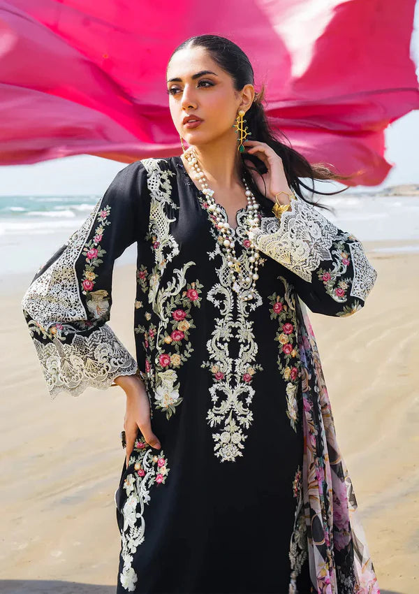 Elaf Luxury Embroidered Lawn 3Pc Suit