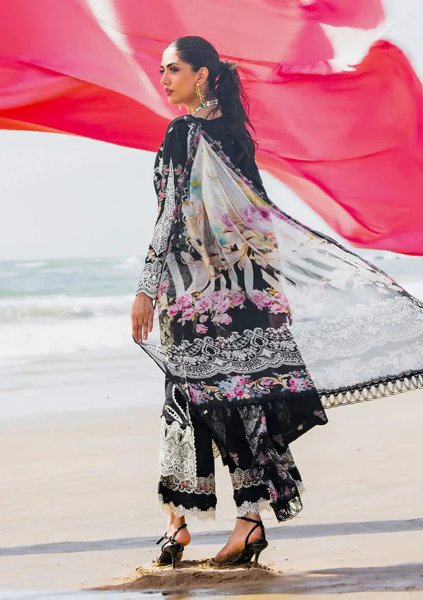 Elaf Luxury Embroidered Lawn 3Pc Suit