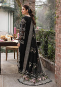 Kahf 001 Unstitched Luxury Dhanak Heavy Embroidered 3PC Suit