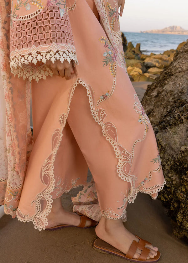 Crimson 010 Unstitched Luxury Dhanak Chikankari Heavy Embroidered 3PC Suit