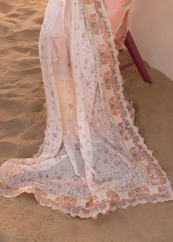 Crimson 010 Unstitched Luxury Dhanak Chikankari Heavy Embroidered 3PC Suit